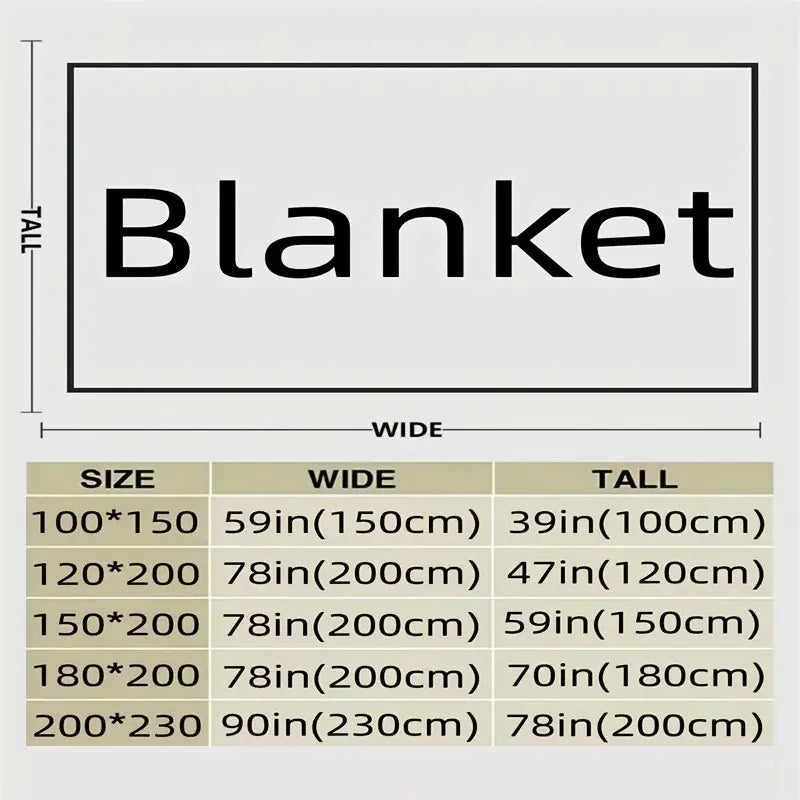 Cozy Plush Throw Blanket with Colorful Butterfly Pattern