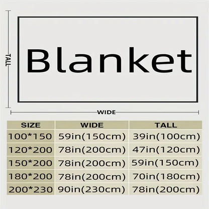 Cozy Plush Throw Blanket with Colorful Butterfly Pattern