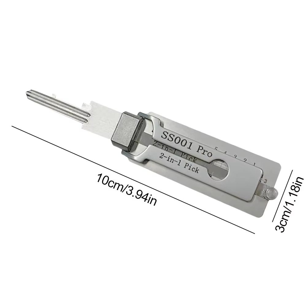 Pro Locksmith Key Decoder Pick Tool