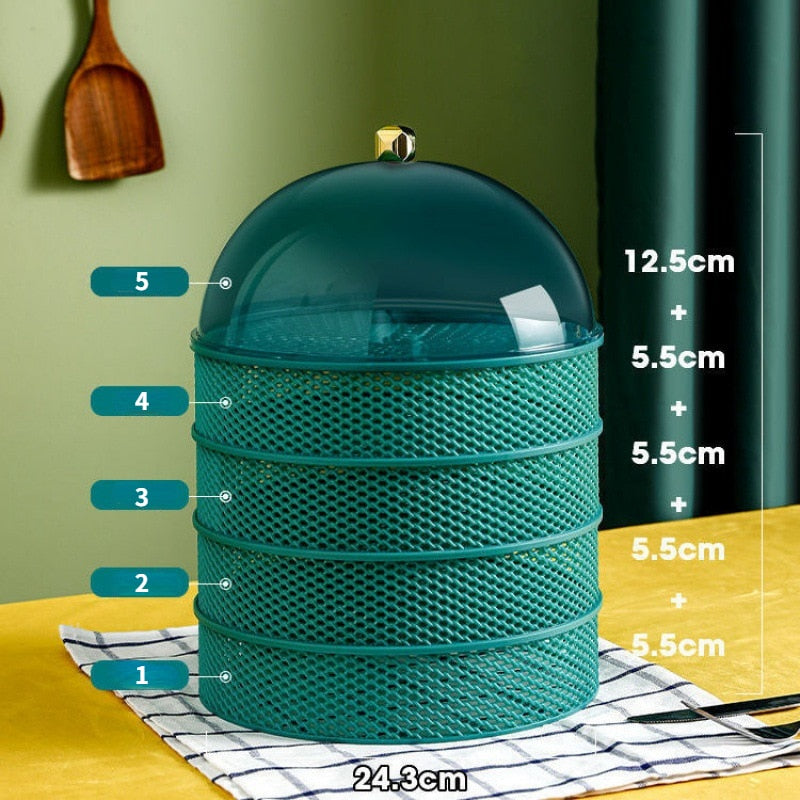 Clear Adjustable Plastic Food Storage Lid