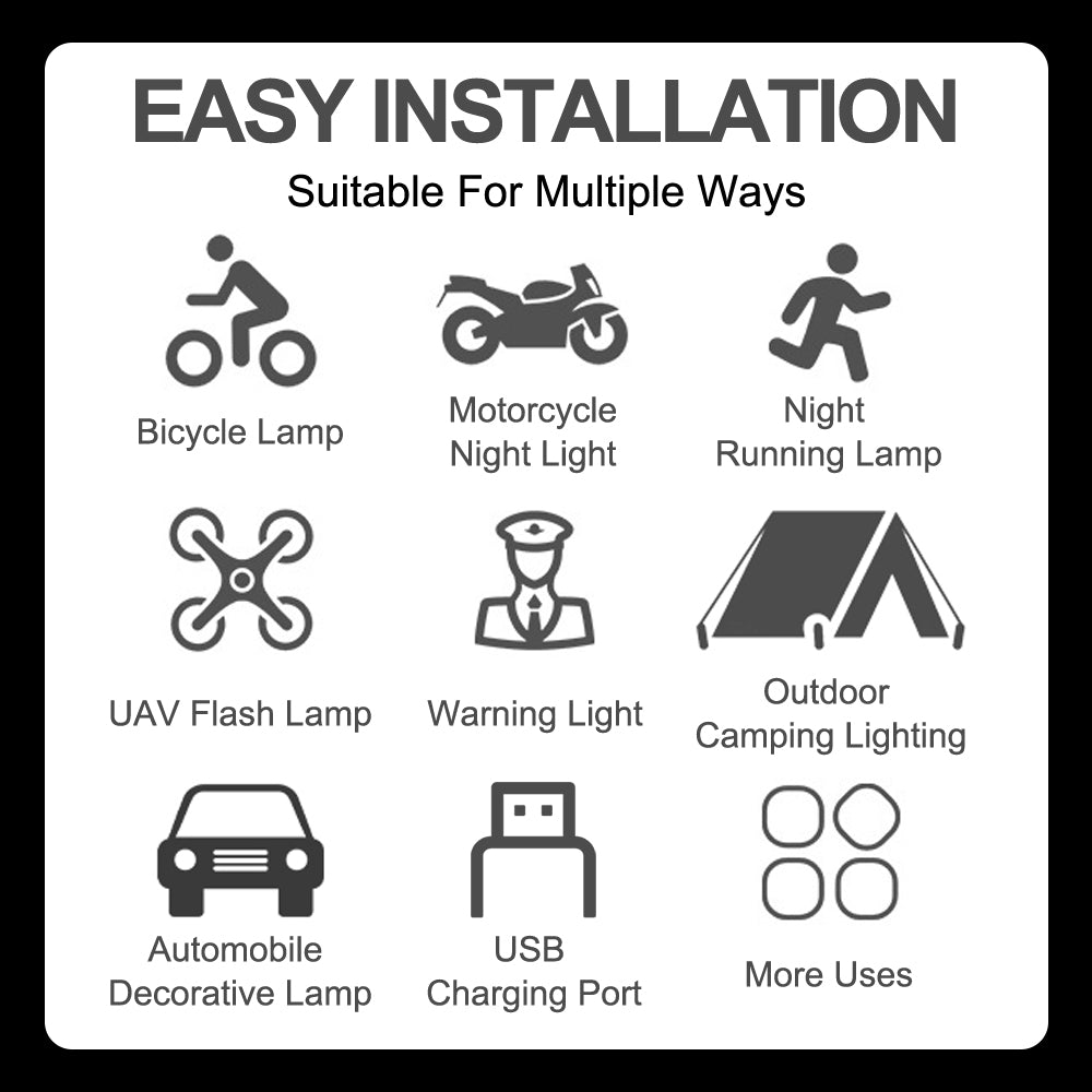Safe Wireless LED Warning Light