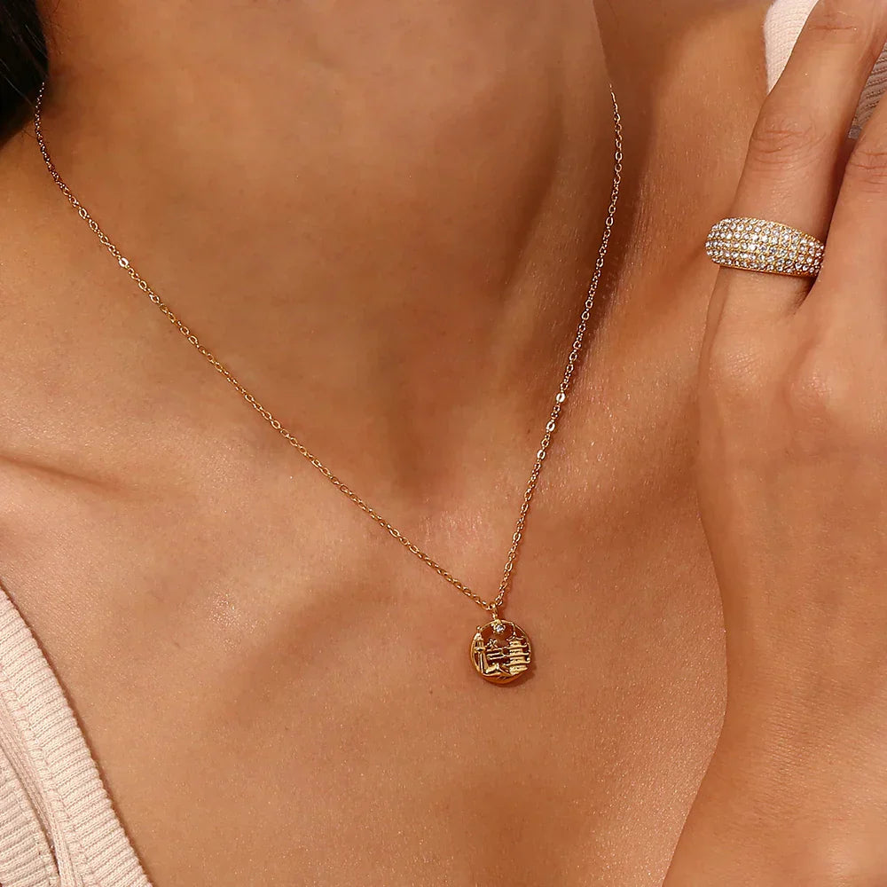 Luxury Adventure Traveller Chain Necklace