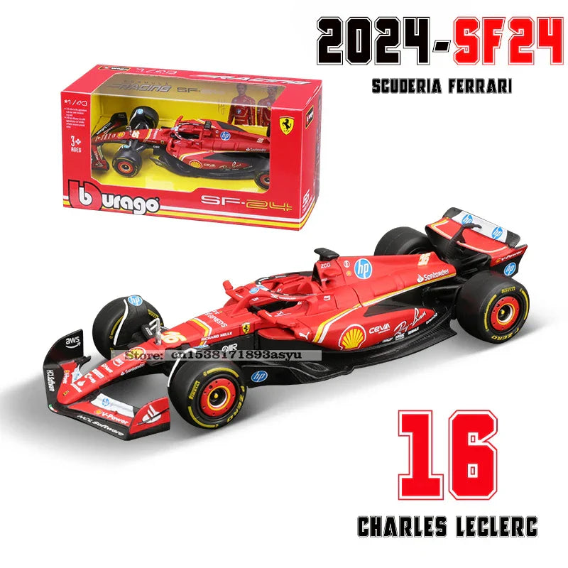 Detailed F1 Car Model 1:43 Scale Collectible Replica
