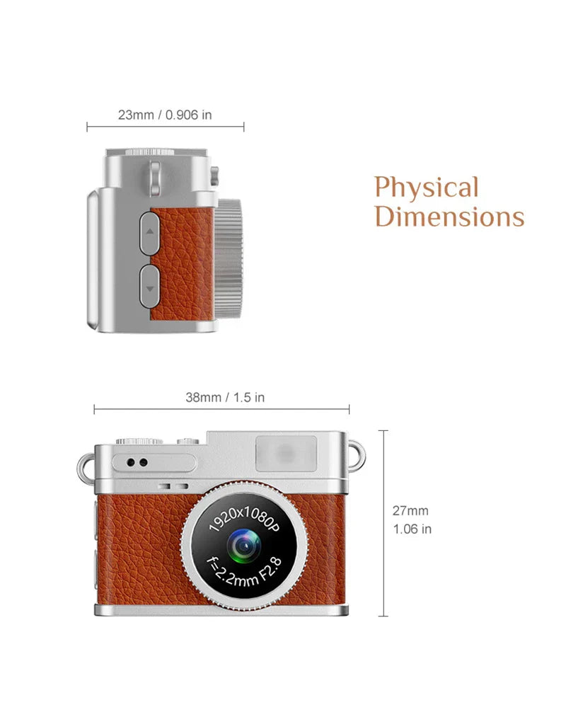 Vintage Style Camera Chain Necklace
