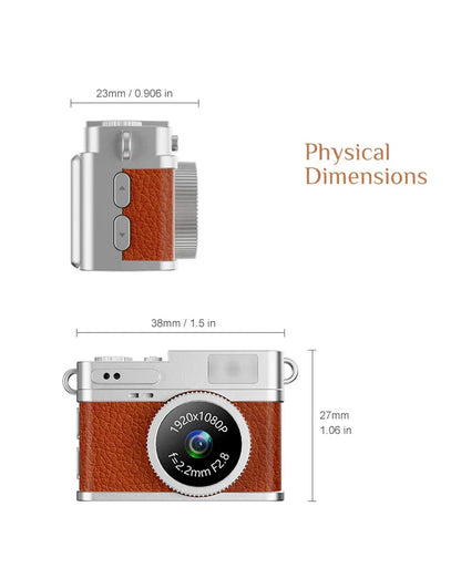 Vintage Style Camera Chain Necklace