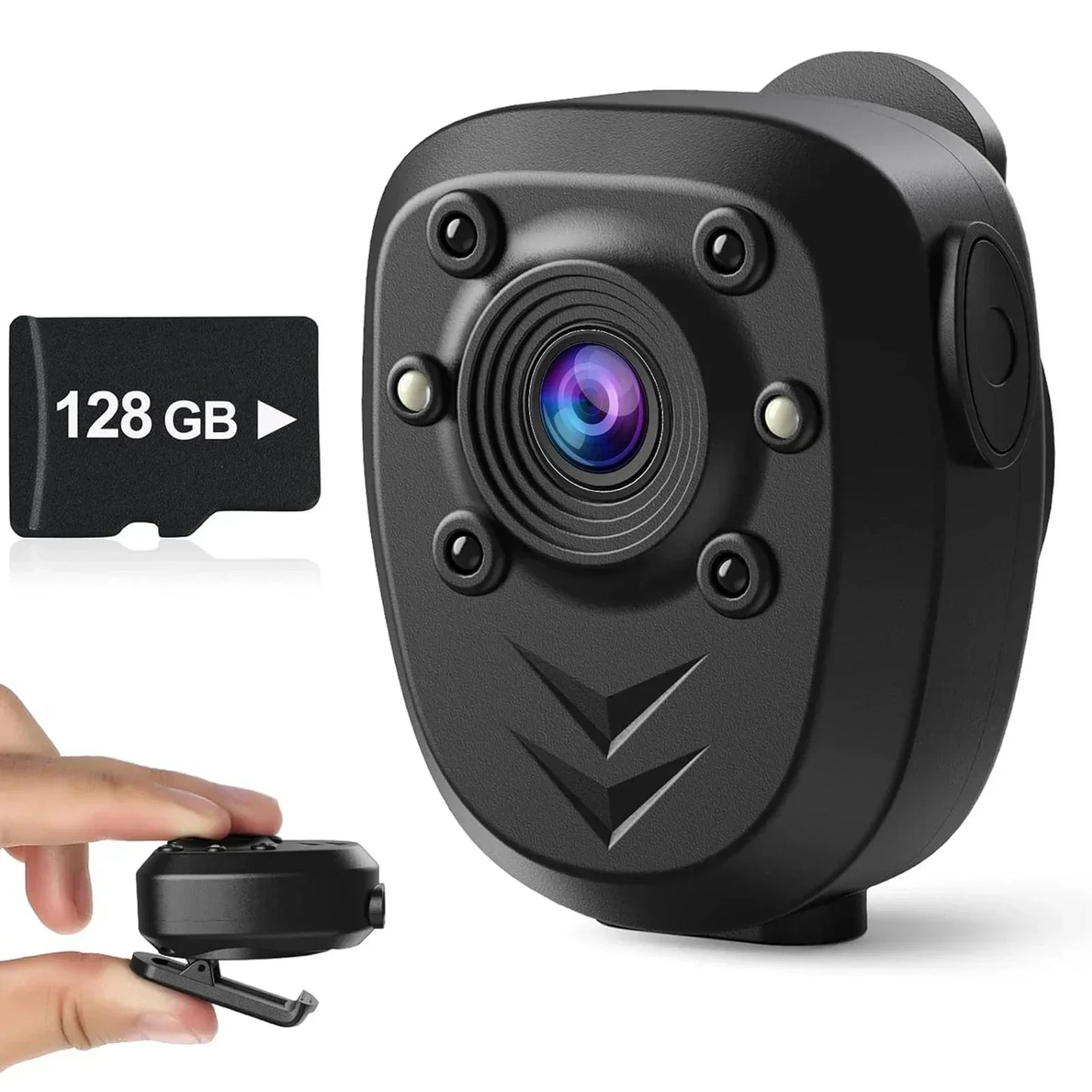 Compact Wi-Fi Night Vision Surveillance Camera