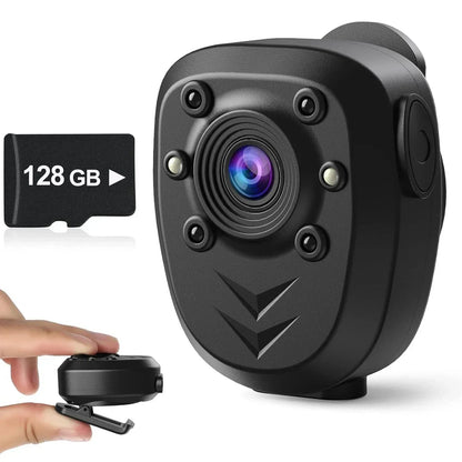 Compact Wi-Fi Night Vision Surveillance Camera