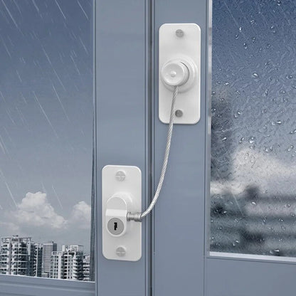 Strong Home Security Window Door Lock Kit - Luxicro