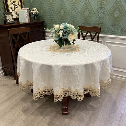 Beautiful Flower Print Table Cover