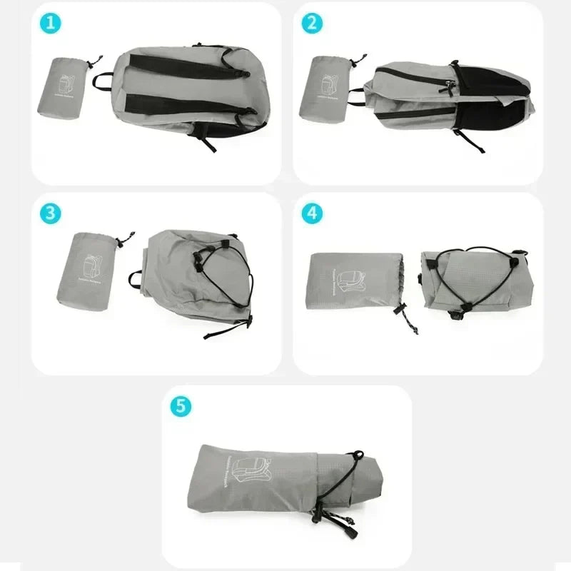 Compact Water Resistant Hiking Daypack 20L