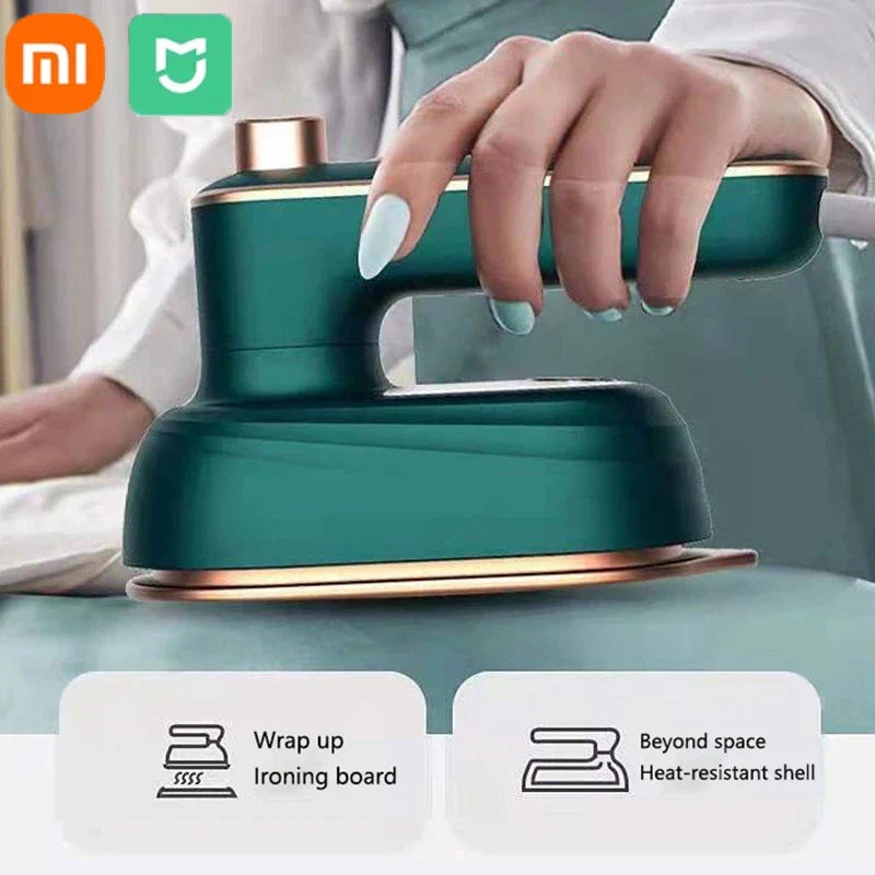 Compact Travel Steam Iron for Easy Fabric Care