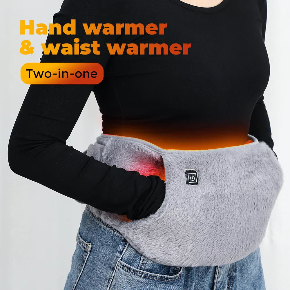 Soft Therapeutic Heat Wrap with Adjustable Temperature Settings - Luxicro