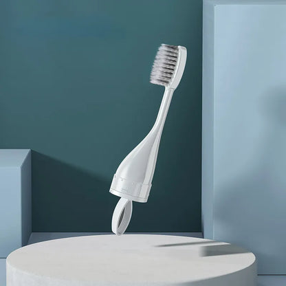 Compact Travel Toothbrush Holder Set