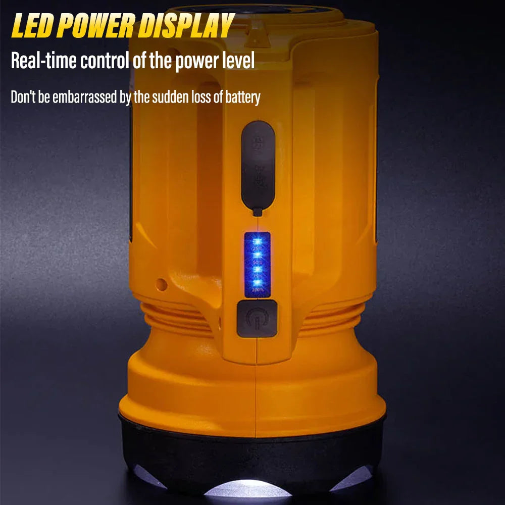 Bright Rechargeable LED Portable Flashlight