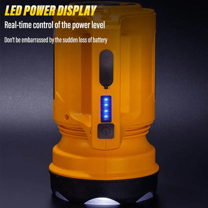 Bright Rechargeable LED Portable Flashlight