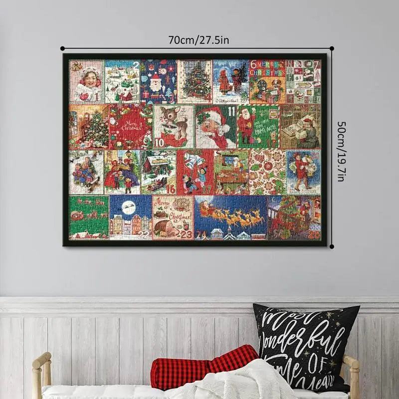 Fun Daily Puzzle Christmas Countdown