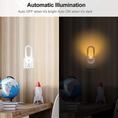 Automatic LED Night Light Wall Outlet