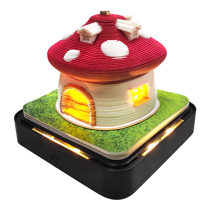 Bright LED Desktop Note Pad