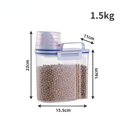 Convenient Pet Food Storage Measuring Cup