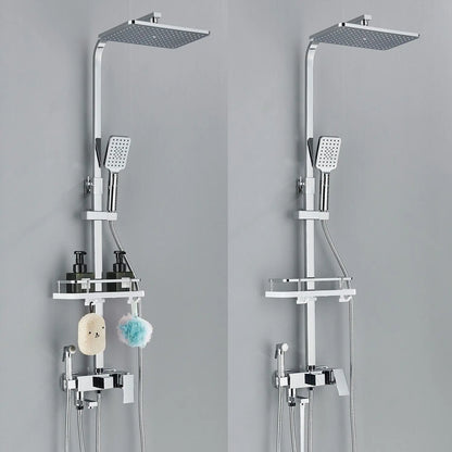 Luxury Shower Head with Adjustable Metal Arm