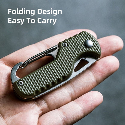 Compact Pocket Knife Multi-Tool Keychain