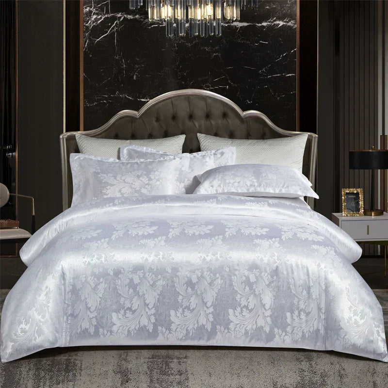 Luxurious Navy Blue Comforter Set