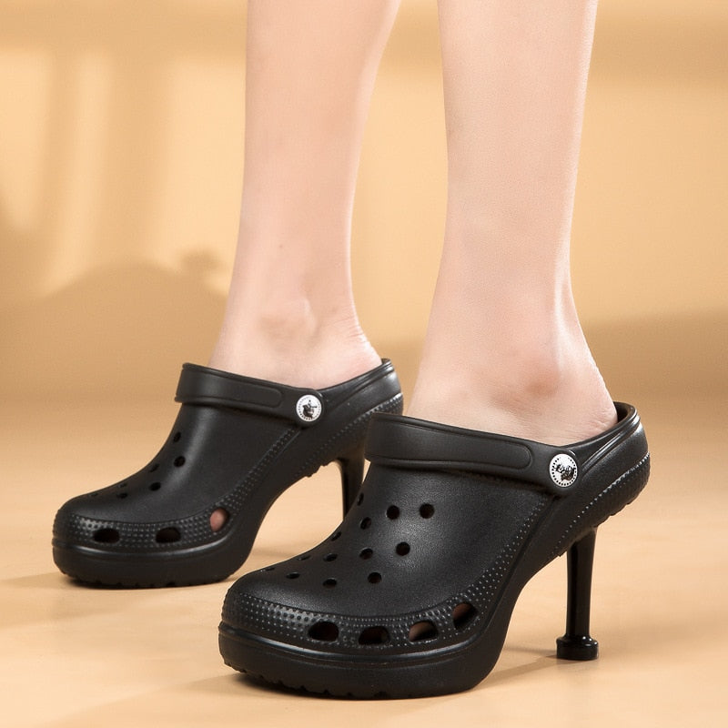 Soft Touch Summer High Heel Shoes