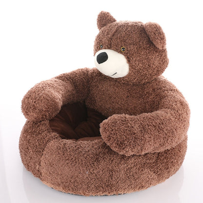Soft Teddy Bear Pet Bed Mattress