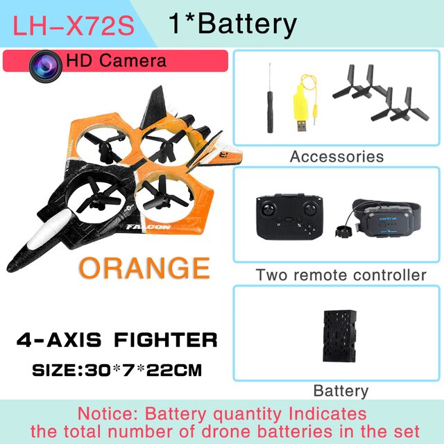 Durable Foam Remote Control Plane Toy