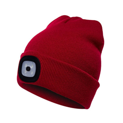 Cozy LED Illuminated Cold Weather Hat