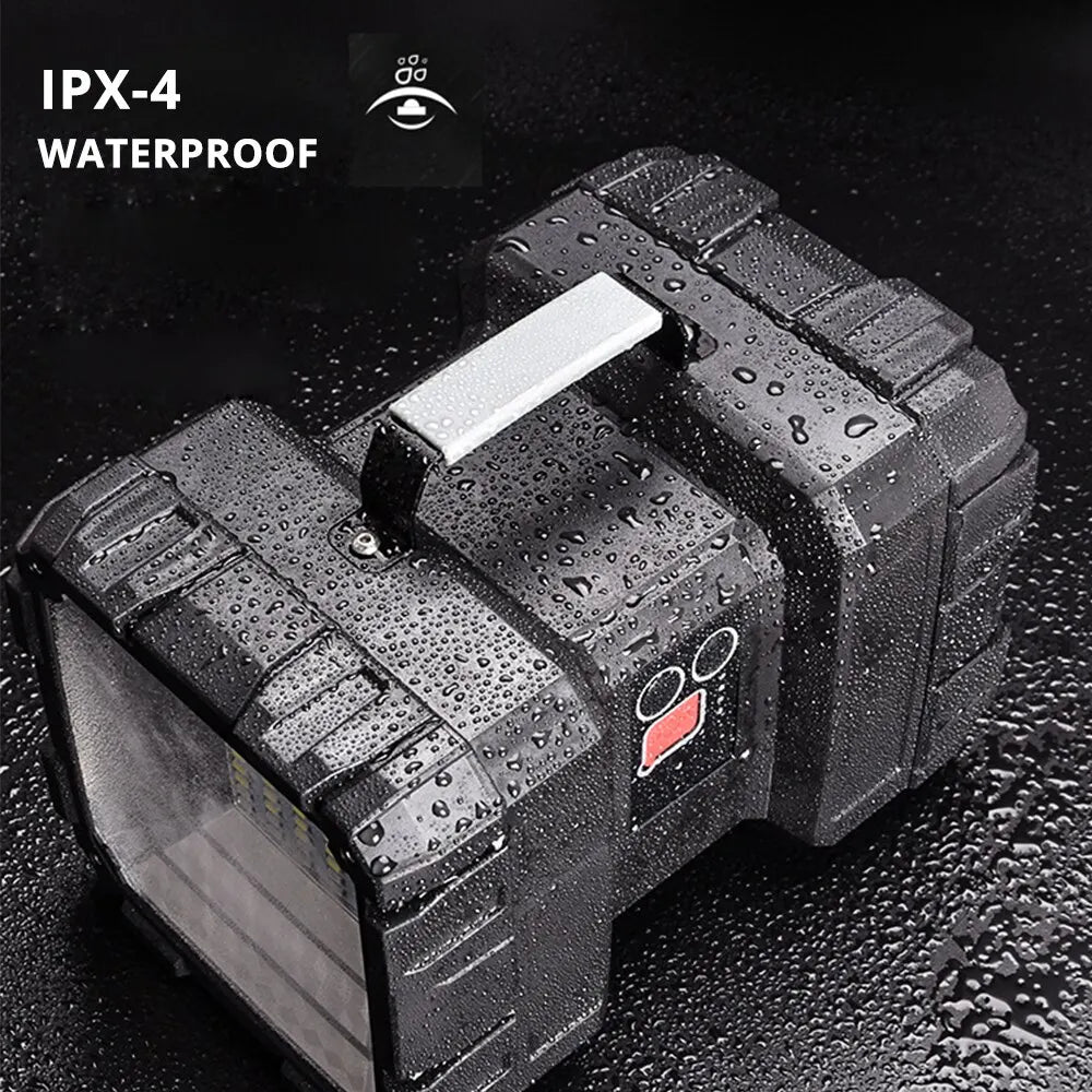 Compact Outdoor LED Floodlight 40W Waterproof Rechargeable