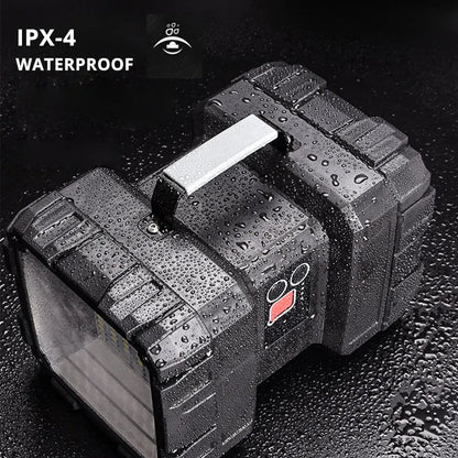 Compact Outdoor LED Floodlight 40W Waterproof Rechargeable