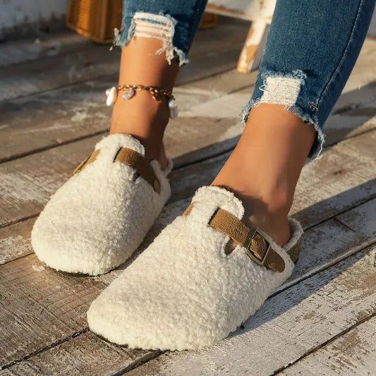 Cozy Sheepskin Winter Boots - Luxicro