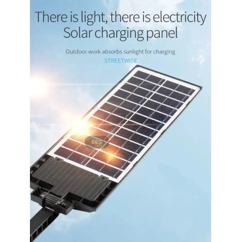 Outdoor Solar Powered Motion Lamp with Remote Control