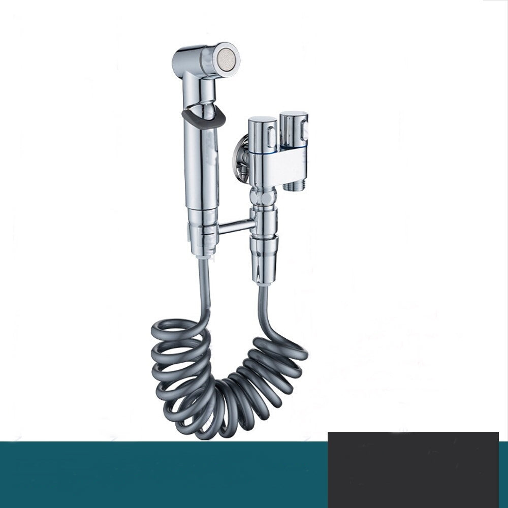 Contemporary Wall Mount Shower Head Spray Set
