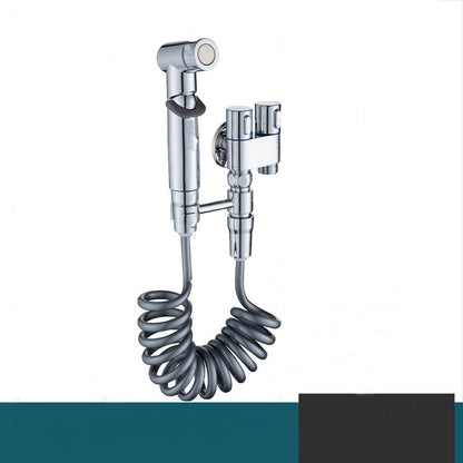 Contemporary Wall Mount Shower Head Spray Set