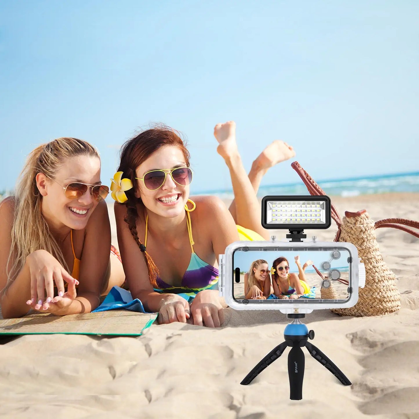 Waterproof iPhone Case with Touch Screen & Deep Sea Protection