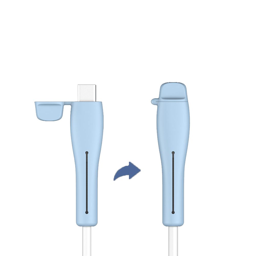 Durable Silicone Phone Charger Cable Guard