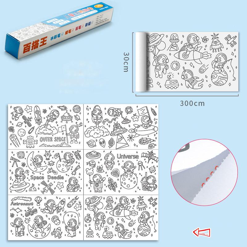 Big Children's Drawing Paper Book