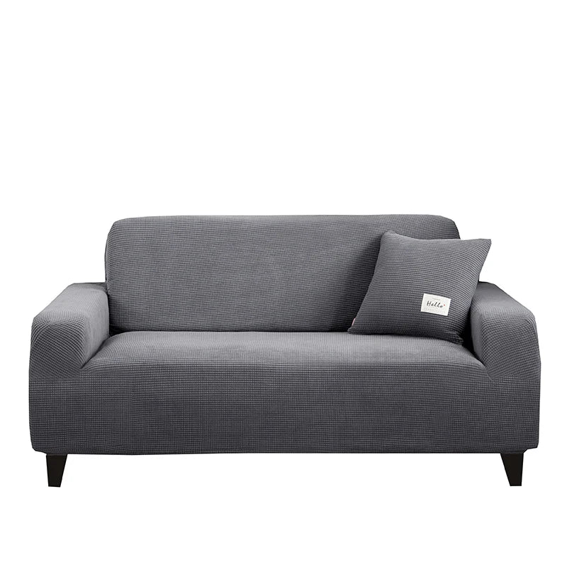 Soft Fit Couch Cover with Plush Design