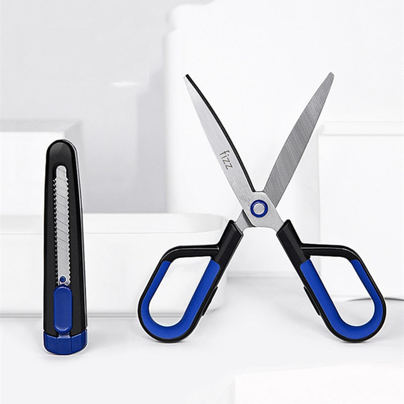 Premium 2in1 Safe Cut Kitchen Knife Scissors