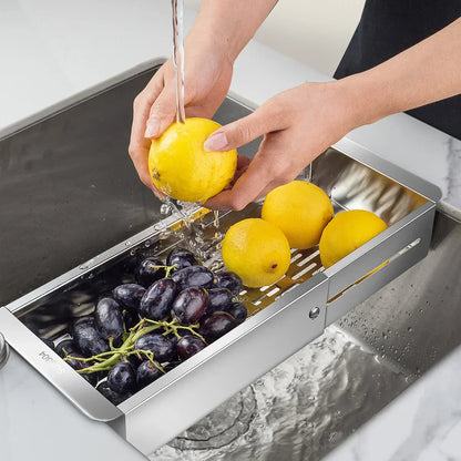 Compact Kitchen Stainless Steel Vegetable Colander Basket