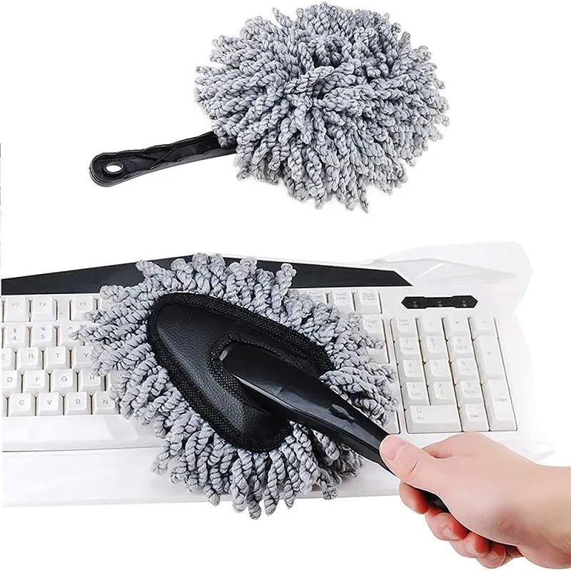 Premium Car Detailing Retractable Wax Brush Kit