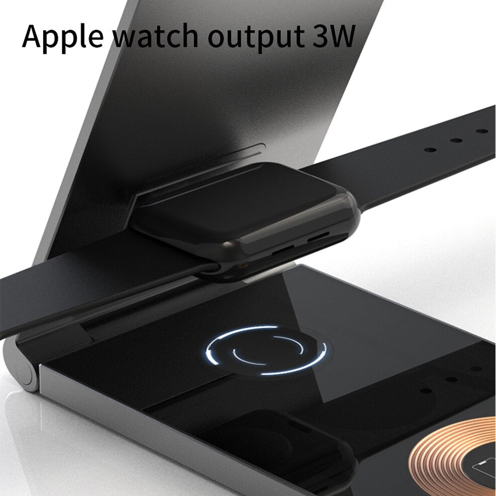 Slim Foldable Wireless Phone Charger Stand