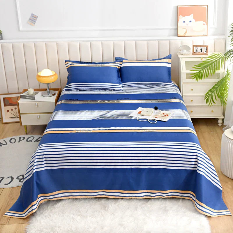 Comfortable Floral Pattern Bed Sheet Set