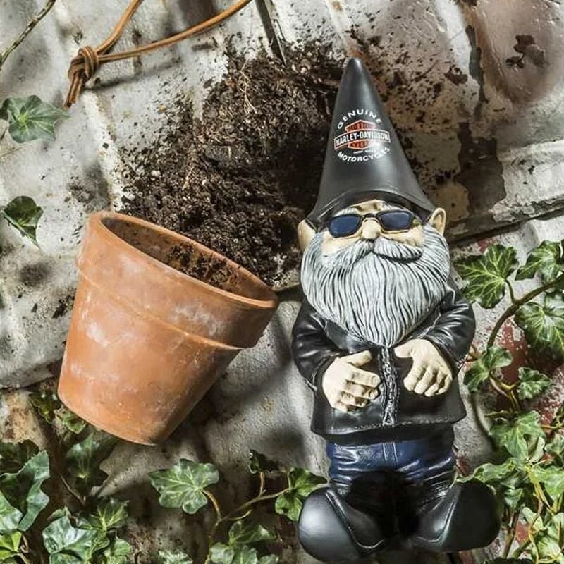 Cute Train Gnome Yard Decoration