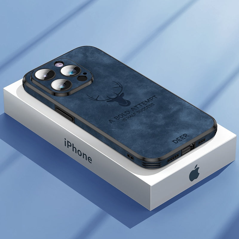 Durable Leather Phone Cover | Protective Slim Fit