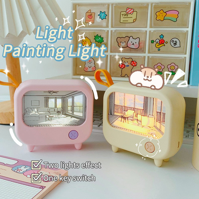Compact Stylish Desk Lamp Nightlight