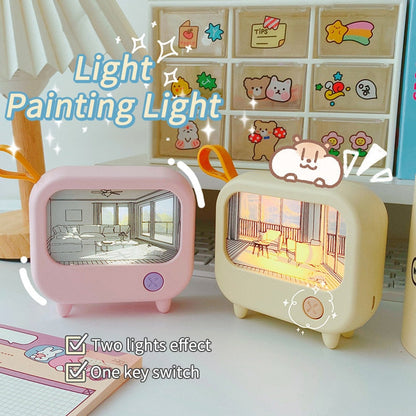 Compact Stylish Desk Lamp Nightlight