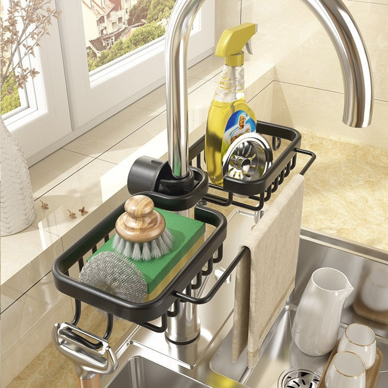 Space Saving Sink Storage Rack